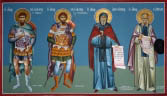 Οι αγιοι Θεοδωροι, Αντωνιος, Σαββας